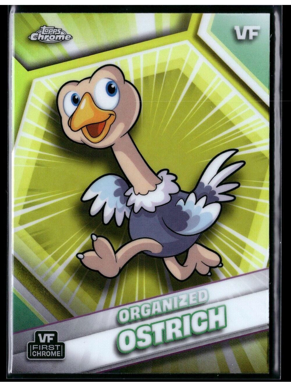 Topps Chrome Vee Friends Organized Ostrich